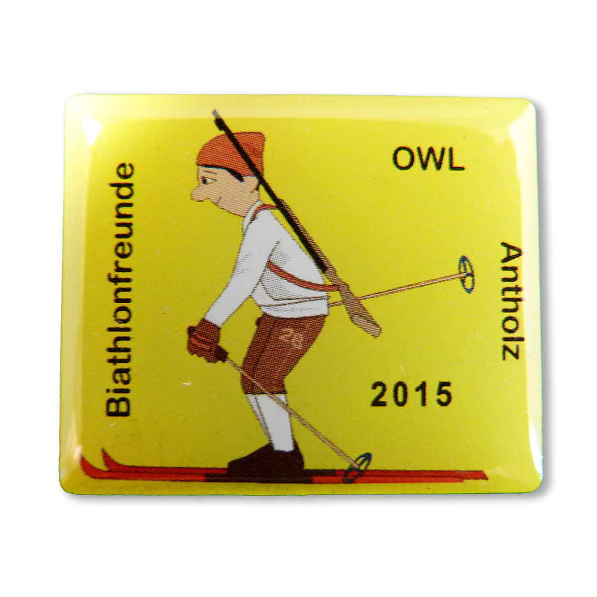Pin bedruckt Karneval