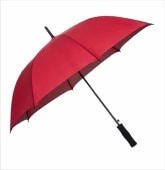 Regenschirm m. geradem Griff gummiert